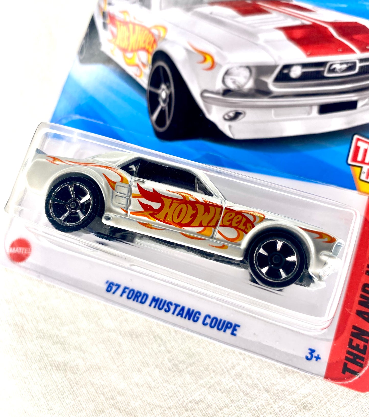 Hot Wheels ’67 Ford Mustang Coupe – 2022 Mainline – Then and Now – 121/250 (1/10)