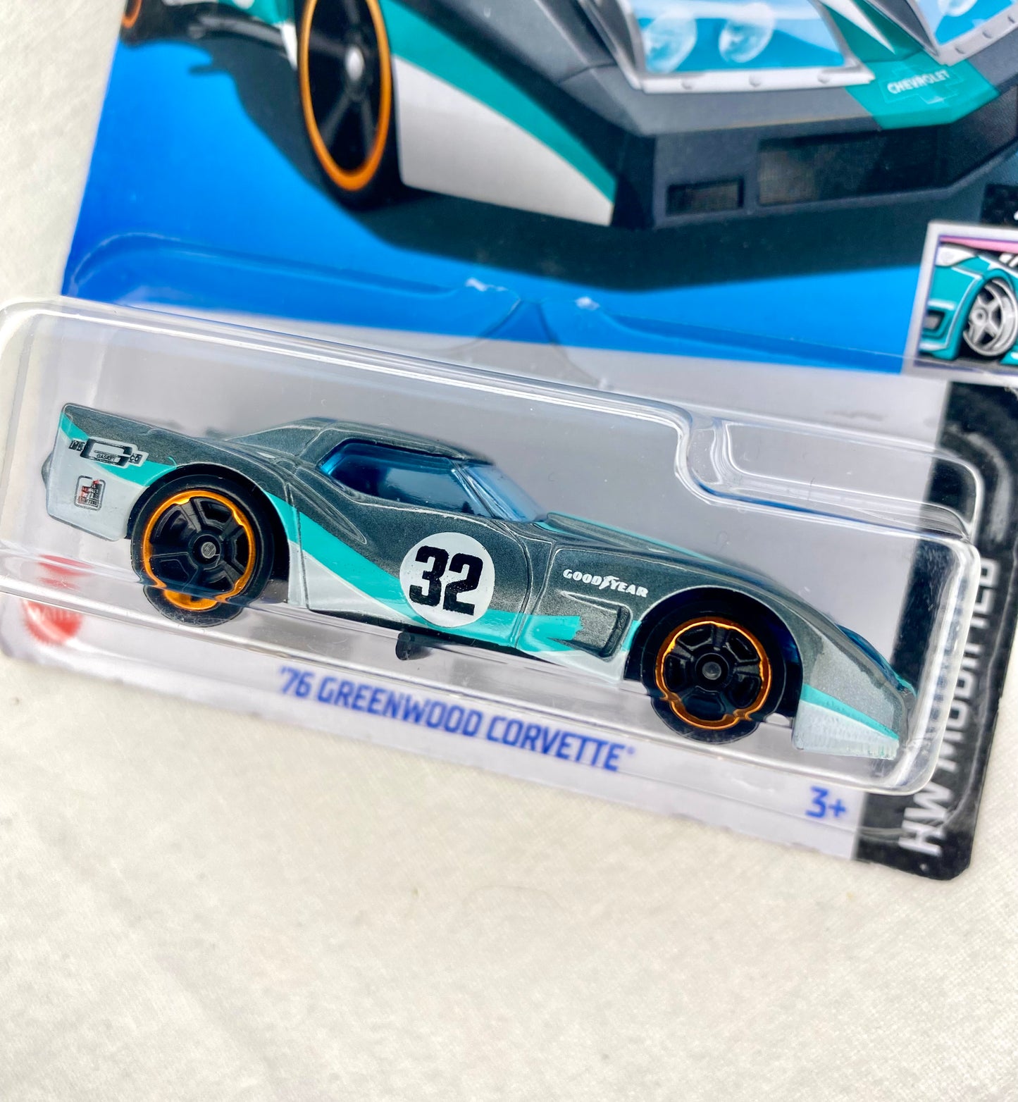 Hot Wheels Greenwood Corvette ‘76 – Factory Sealed | Mainline| Widebody C3