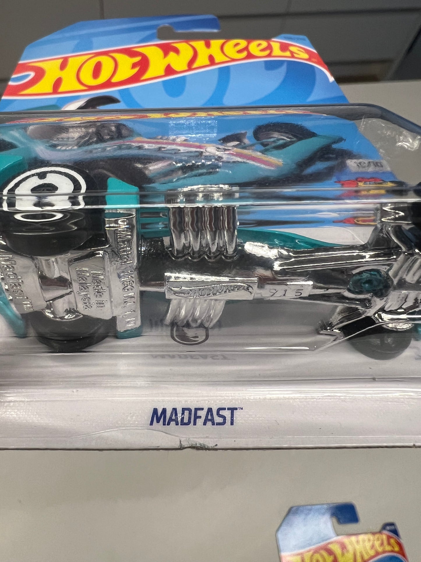 Hot Wheels Madfast Treasure Hunt 198/250 | 2023 HW Drag Strip | Mint Card