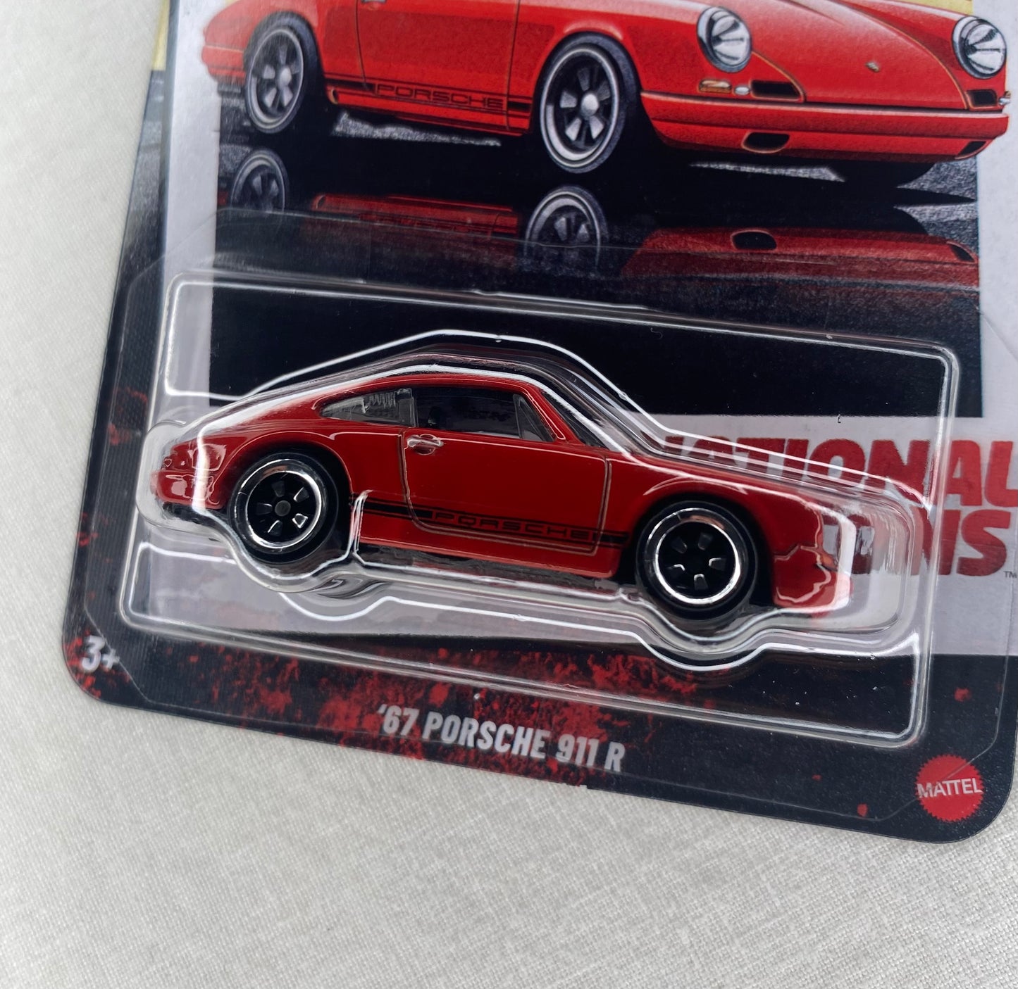 Hot Wheels ’67 Porsche 911 R – Red – Silver Series 2025 – National Series 5/5 – Mint Card