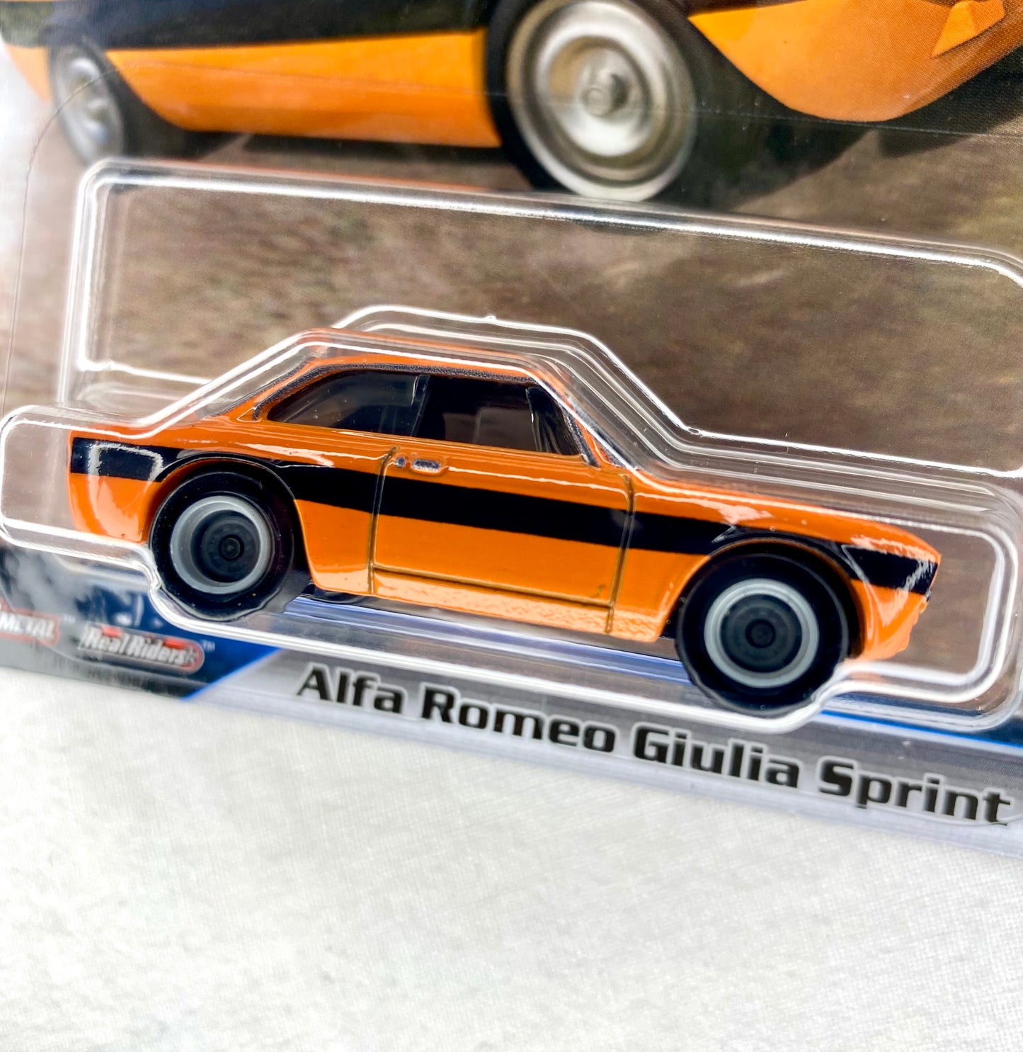 Hot Wheels Premium – Fast & Furious Alfa Romeo Giulia Sprint GTA (Real Riders, Metal/Metal)
