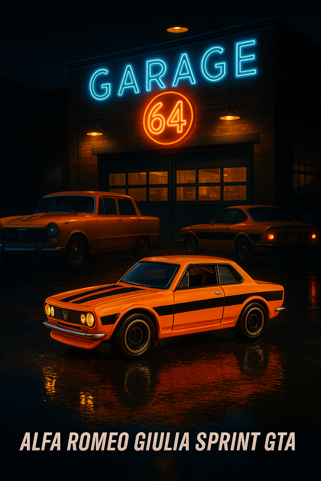 Hot Wheels Premium – Fast & Furious Alfa Romeo Giulia Sprint GTA (Real Riders, Metal/Metal)