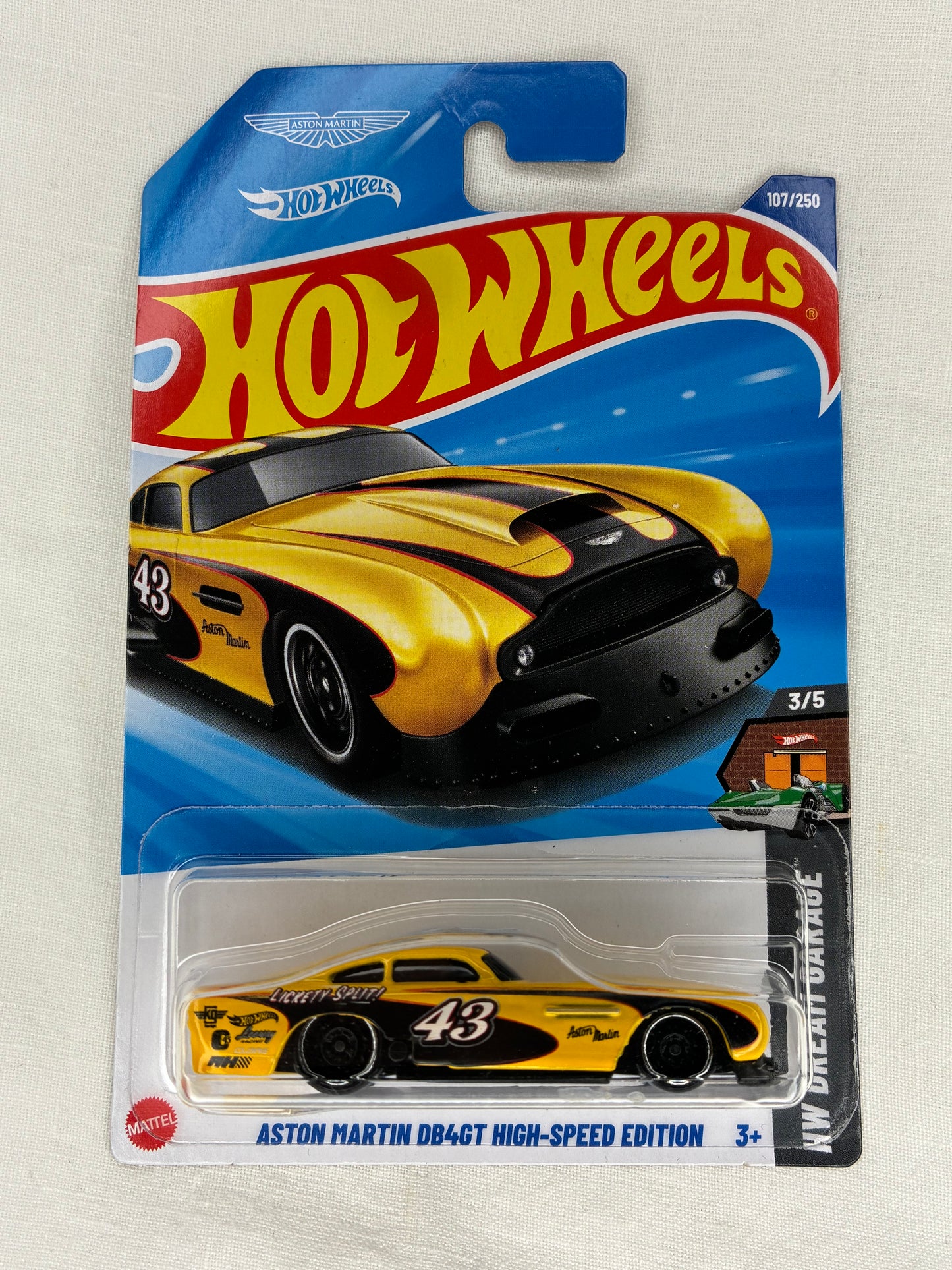 Hot Wheels Aston Martin DB4GT High-Speed Edition – HW Dream Garage 2023 (107/250)