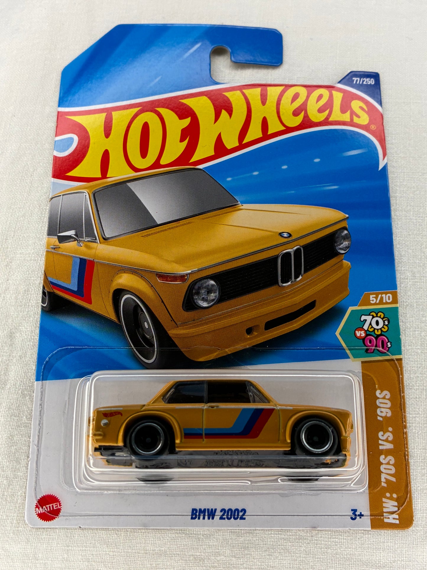 Hot Wheels BMW 2002 | HW ‘70s vs ‘90s | 77/250 | Factory Sealed