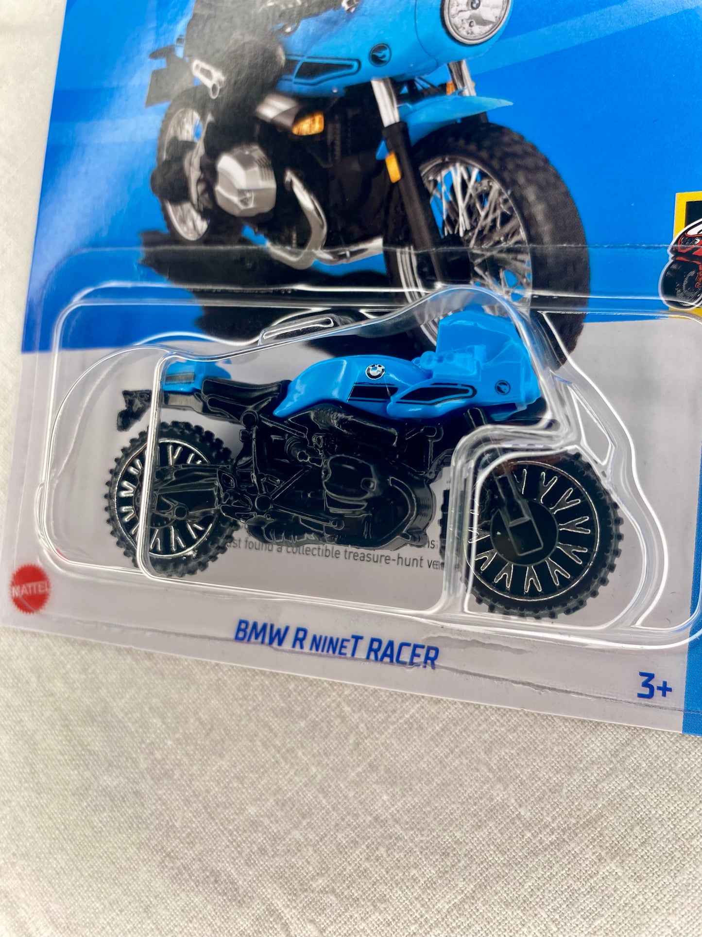 Hot Wheels BMW R nineT Racer – 2023 Treasure Hunt – HW Moto 2/5 – Mint Card