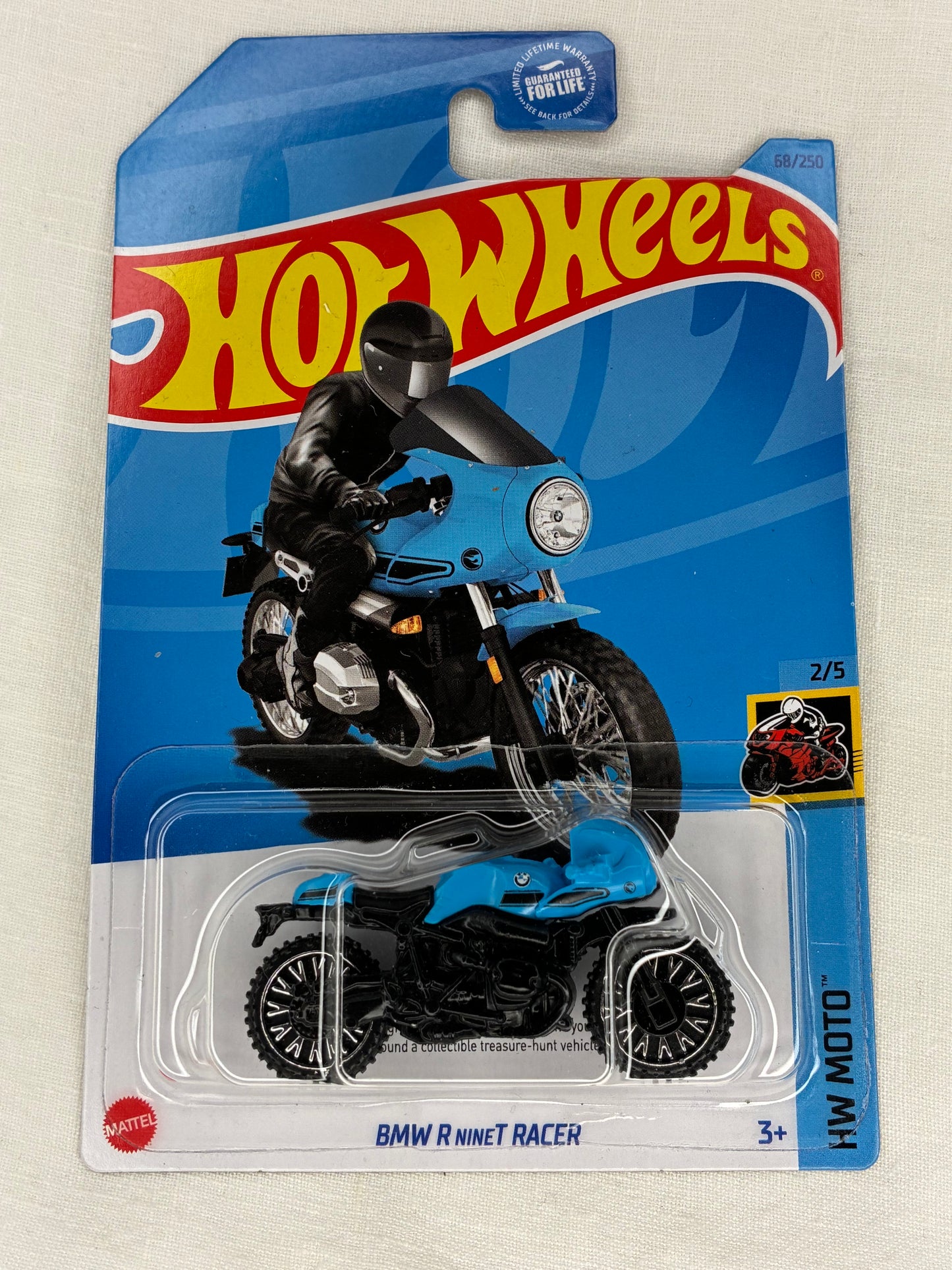 Hot Wheels BMW R nineT Racer – 2023 Treasure Hunt – HW Moto 2/5 – Mint Card