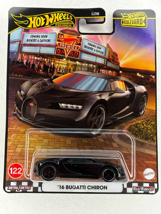 '16 Bugatti Chiron – Hot Wheels Boulevard Premium