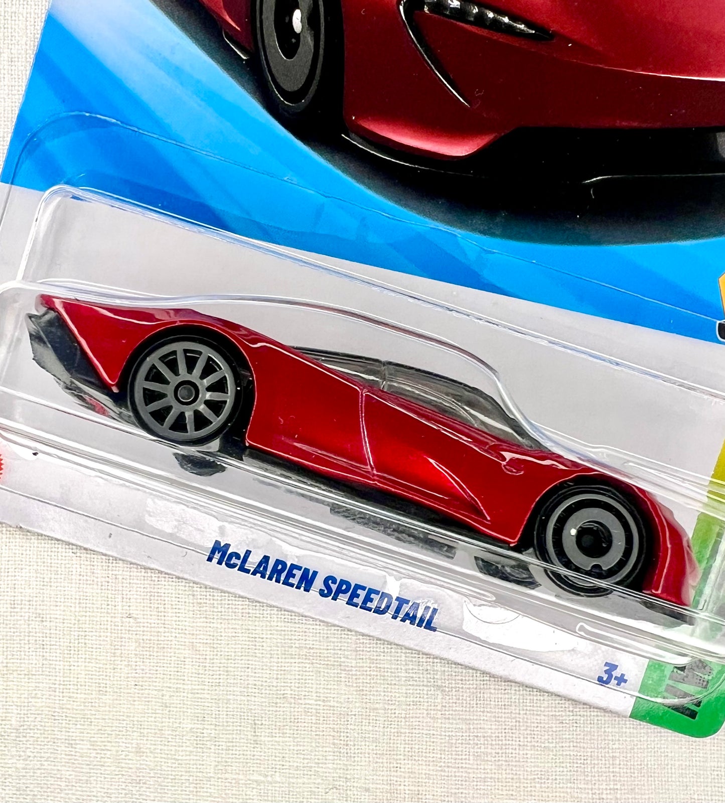 Hot Wheels McLaren Speedtail – Red – 2023 HW Exotics 5/5 – #209/250 – Mint Card