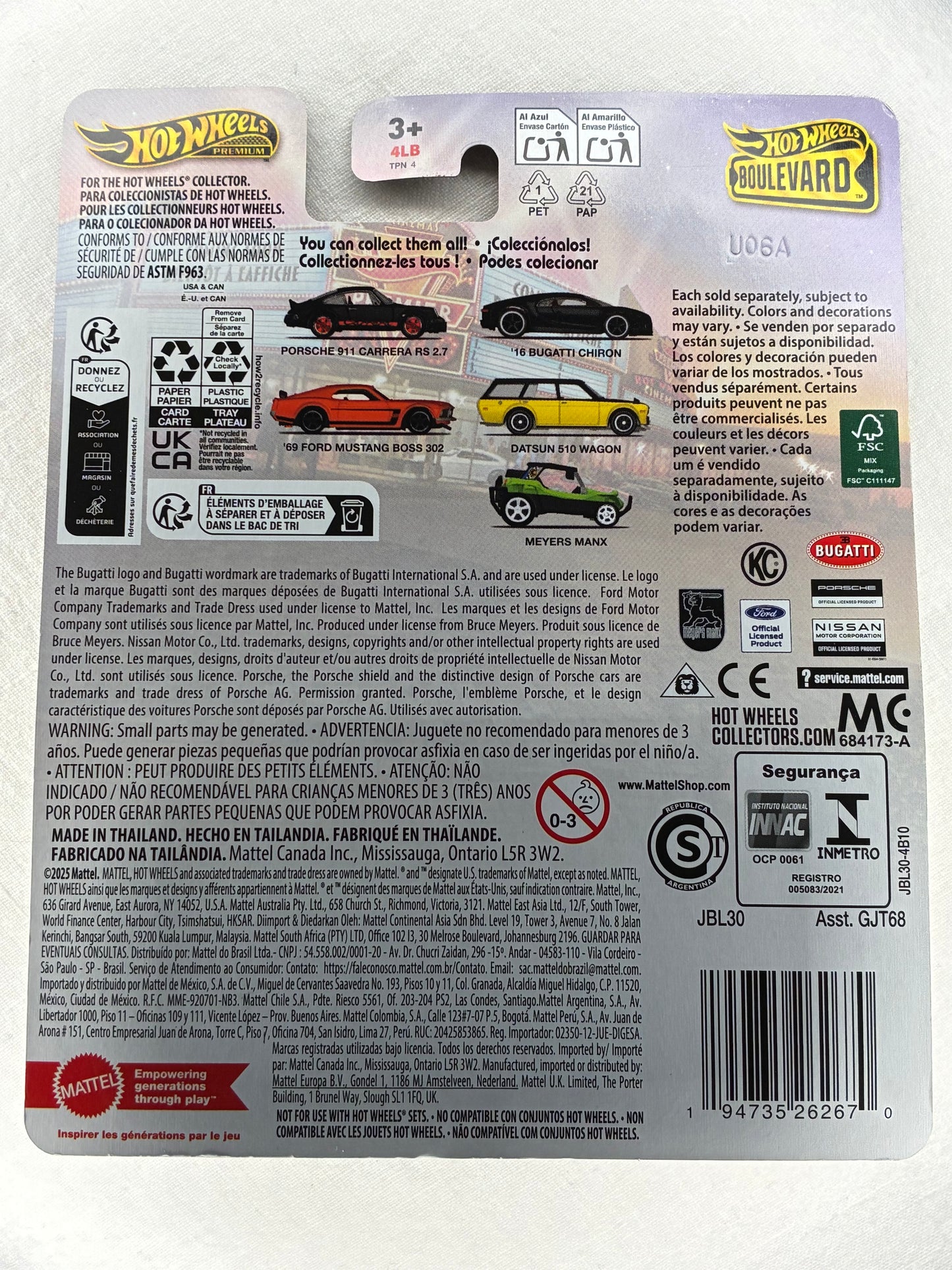 Hot Wheels Premium Boulevard Datsun 510 Wagon – JDM Real Riders Metal/Metal