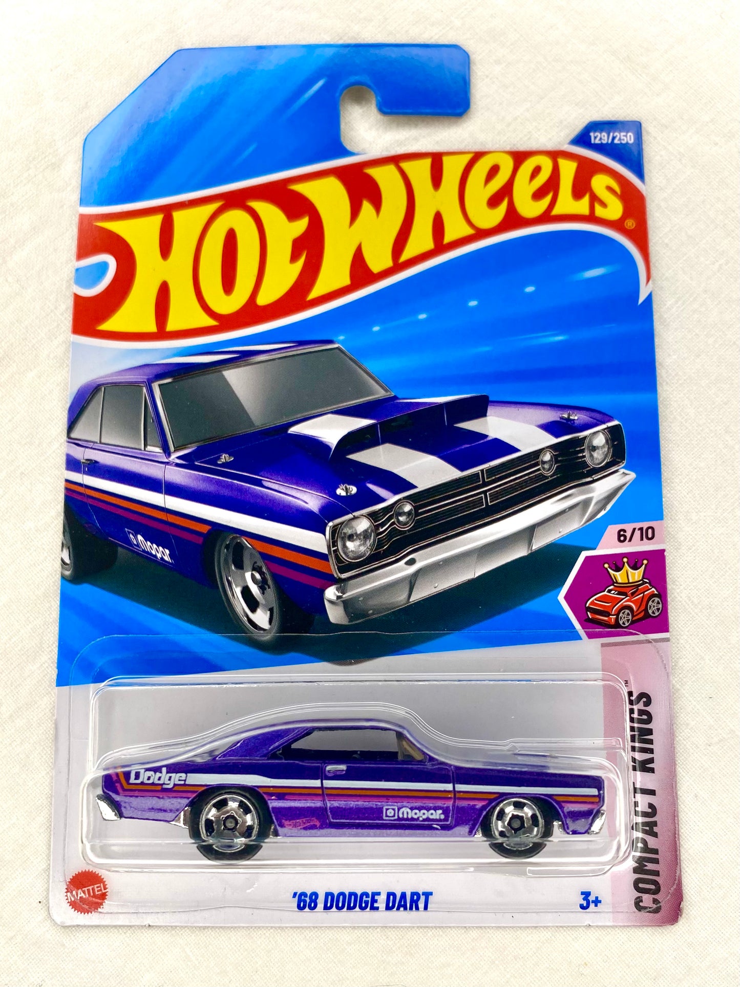 🔥 1968 Dodge Dart – Desert King in Purple Flame 🔥