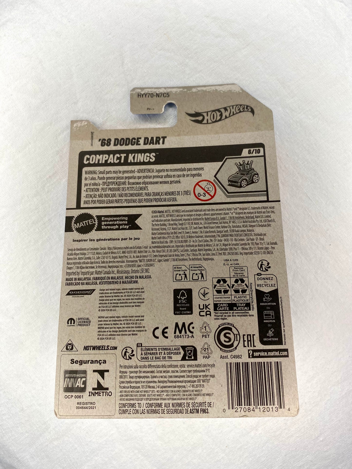 🔥 1968 Dodge Dart – Desert King in Purple Flame 🔥