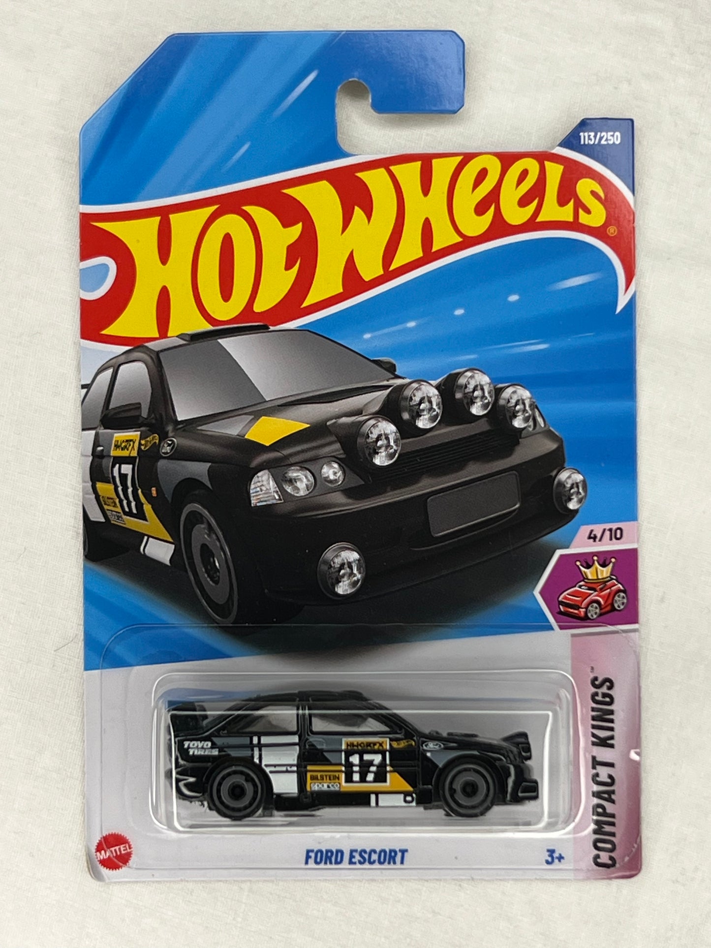Hot Wheels Ford Escort #113/250 – Compact Kings 2022 Diecast Car