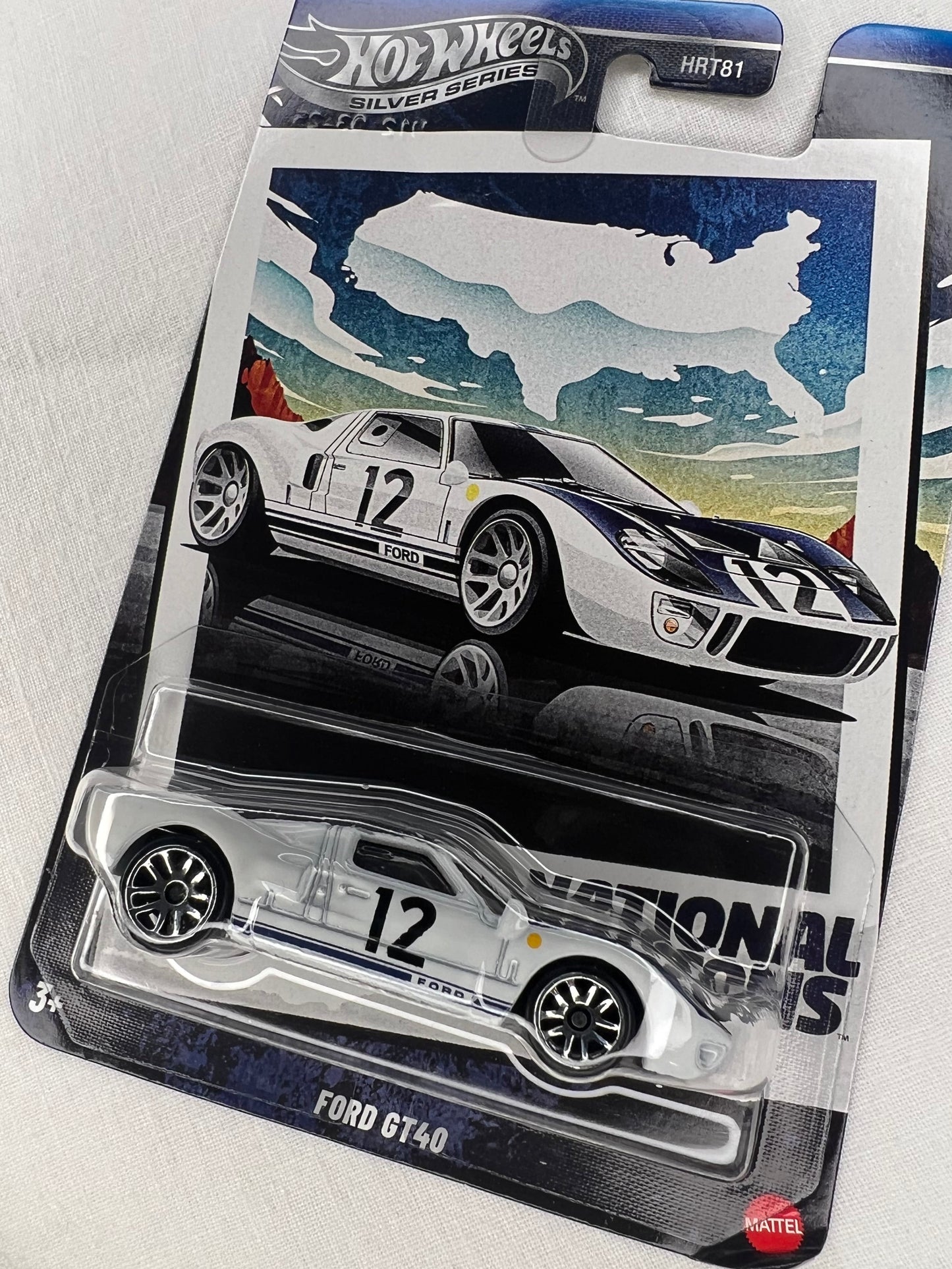 Hot Wheels Ford GT40 – Silver Series | HRT81 | 1/5