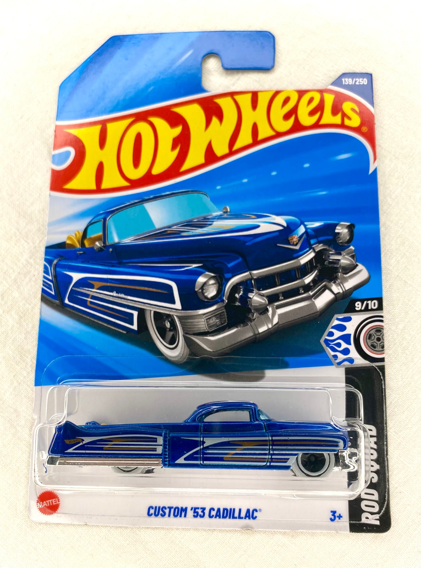 Hot Wheels Custom ’53 Cadillac – Rod Squad 9/10 (139/250) – Lowrider
