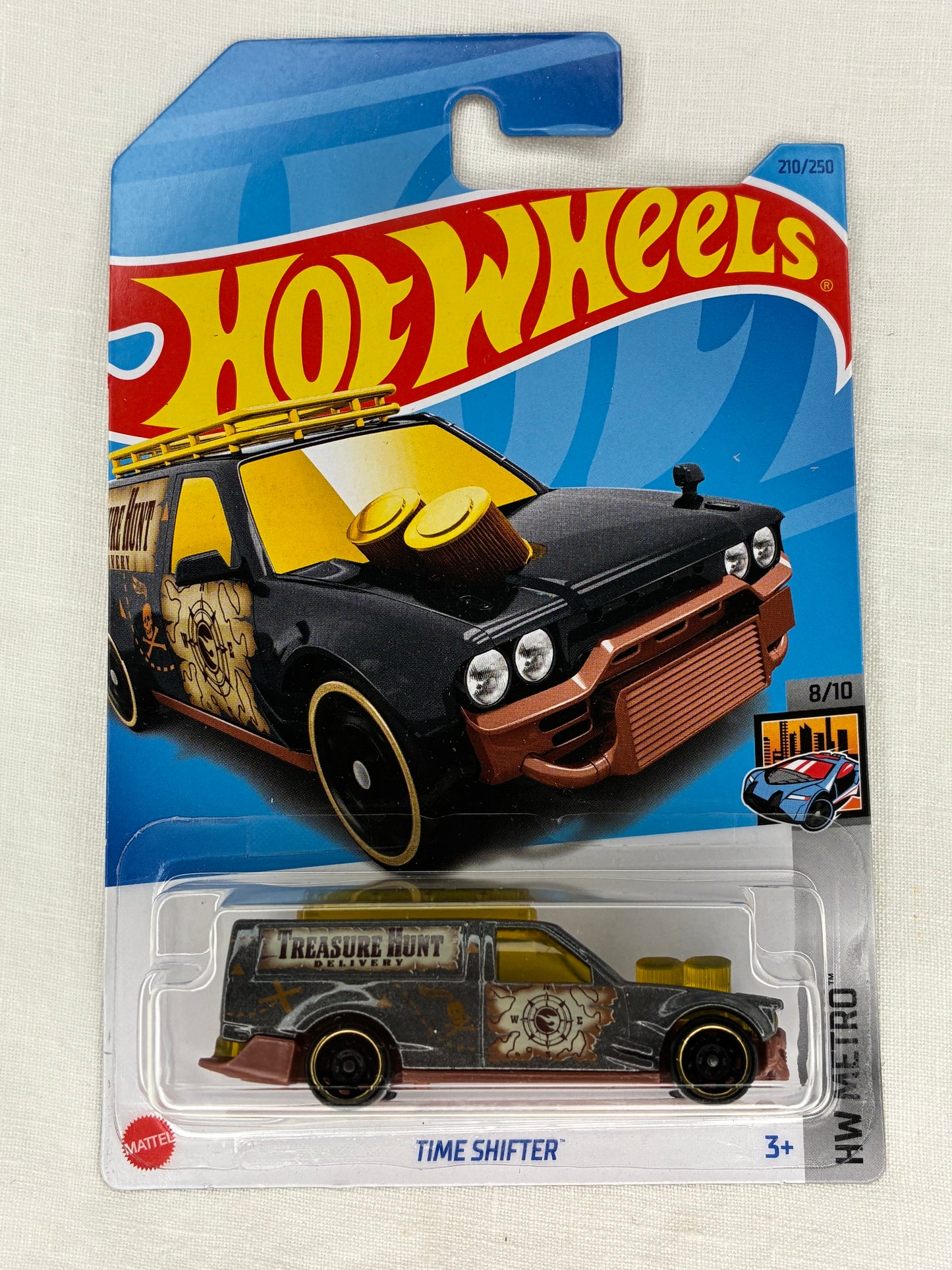 Hot Wheels Treasure Hunt – Time Shifter – 2023 HW Metro (210/250) – Mint Carded