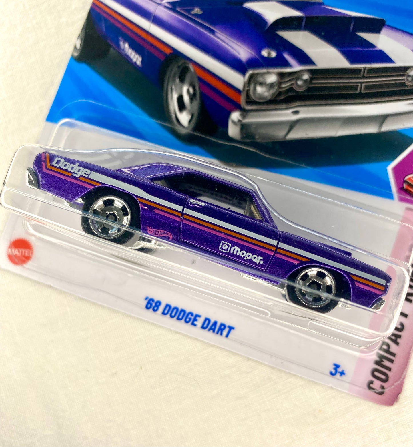 🔥 1968 Dodge Dart – Desert King in Purple Flame 🔥