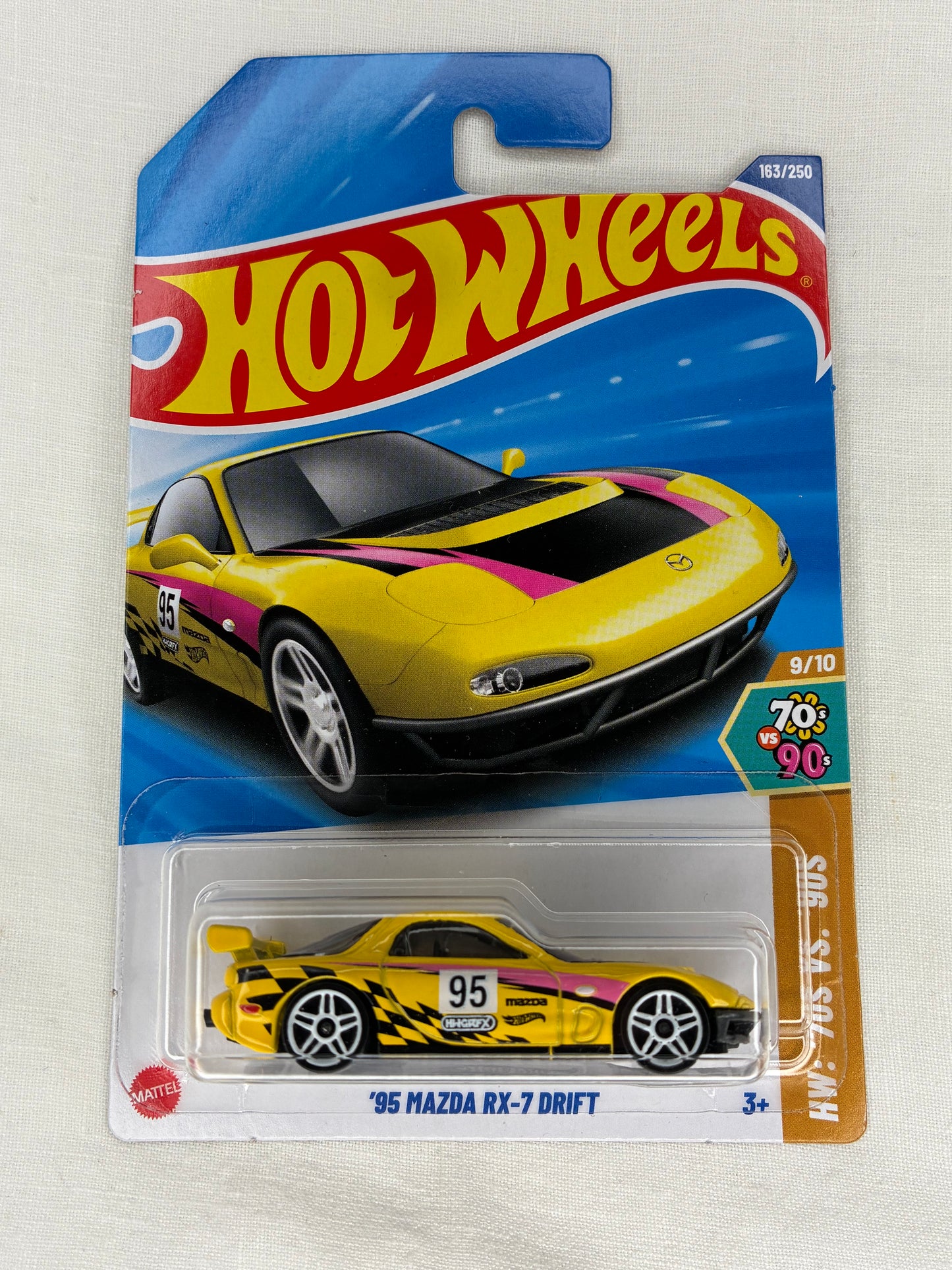 Hot Wheels ’95 Mazda RX-7 Drift – 2022 Mainline – 163/250 – HW: 70s vs 90s (9/10)