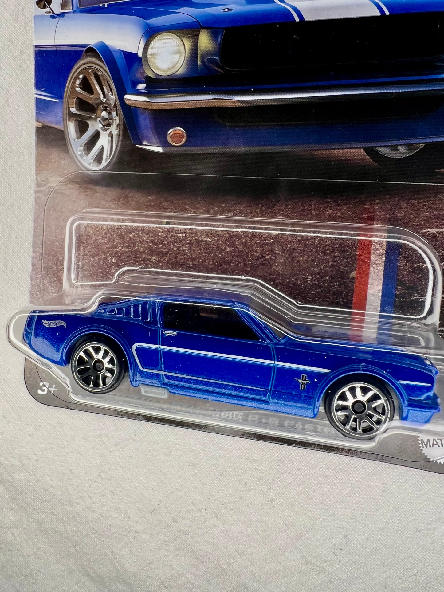 Hot Wheels ’65 Ford Mustang 2+2 Fastback – Silver Series 2025 – 60 Years Edition – 5/5 – Mint Card