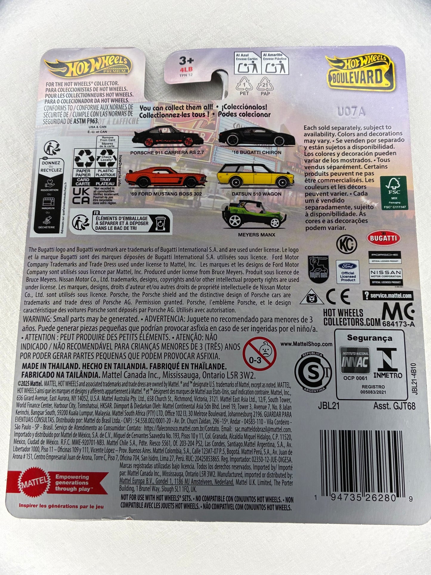 Hot Wheels Fast & Furious – Porsche 911 GT3 RS (5/5)