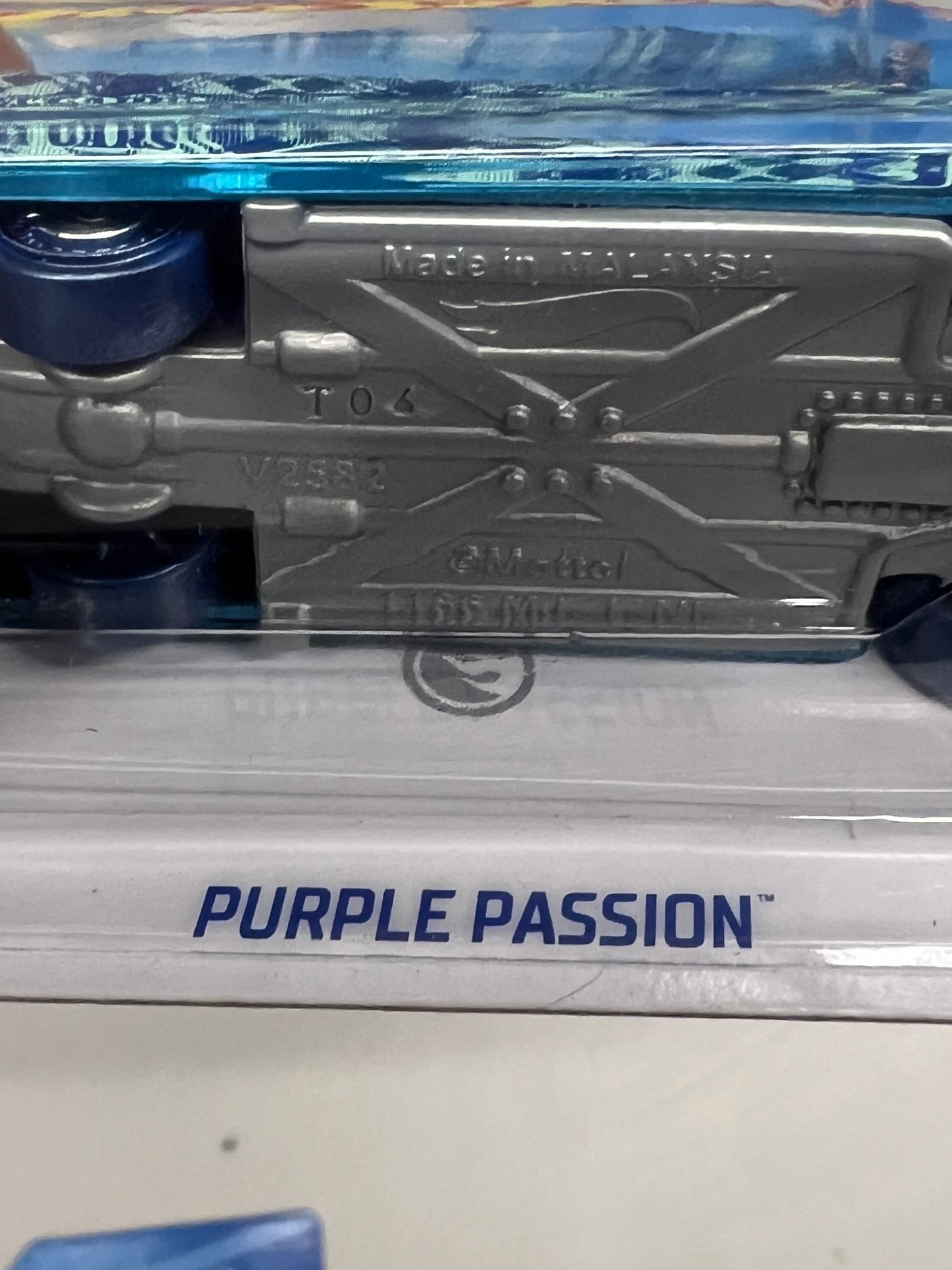 Hot Wheels Purple Passion – Treasure Hunt - 2024 HW Art Cars (151/250) – Mint Carded